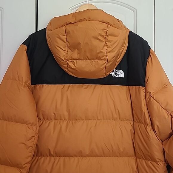 The North Face Hydrenalite Down Mid Parka Coat Jacket Topaz & Black Size XL - Picture 9 of 16